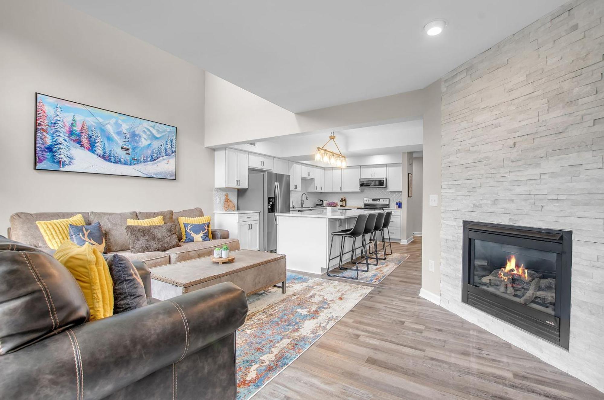 Family Townhouse With Fireplace Ellicottville Kültér fotó